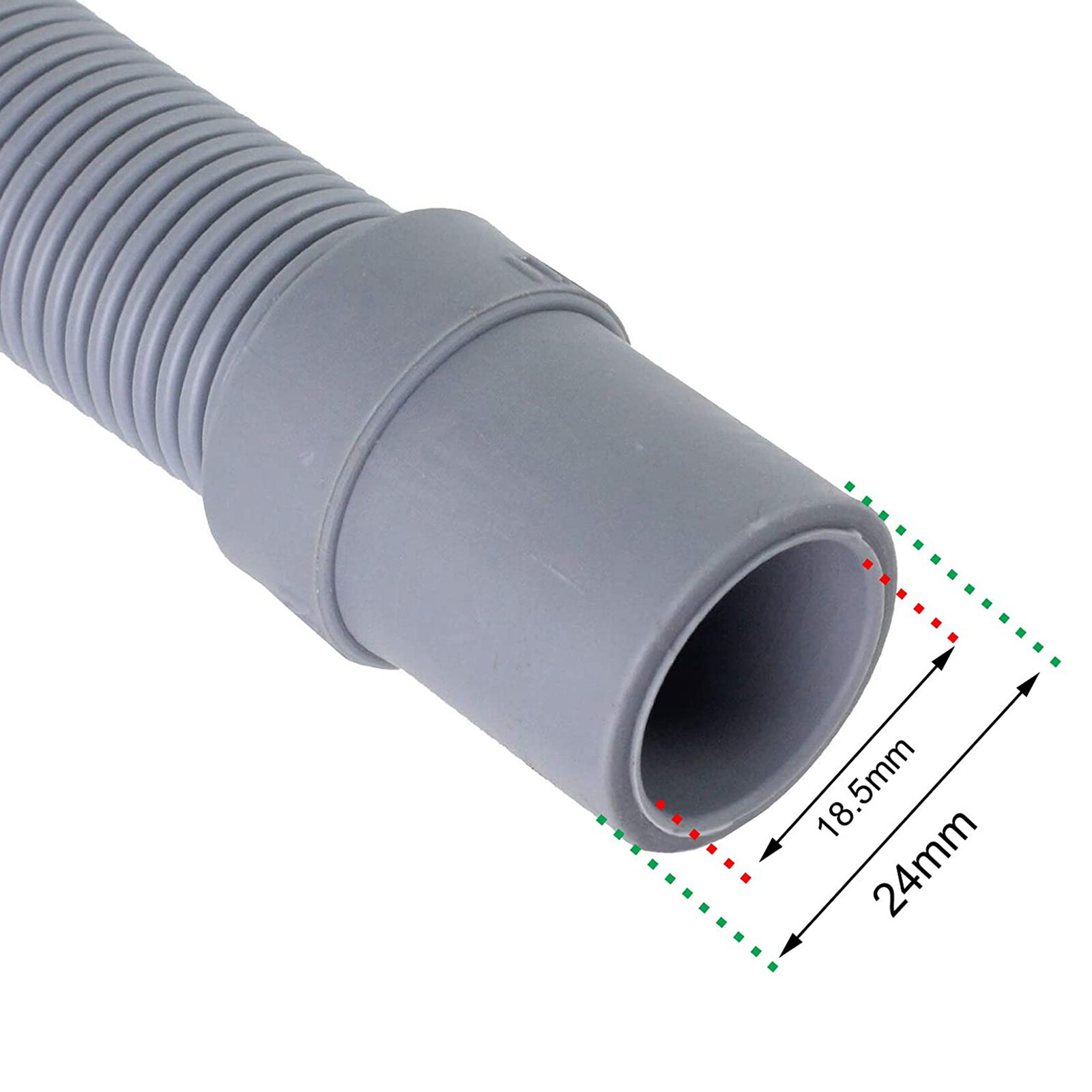Washing Machine Water Fill Pipe for BEKO Drain Waste Hose Extension
