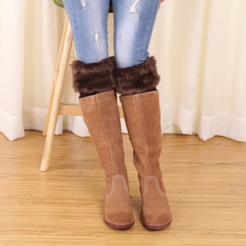 leg warmers on boots