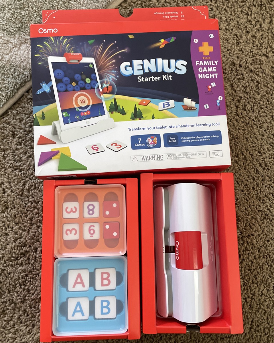 OSMO Genius Starter Kit（新品未使用・未開封） Osmo Genius Starter Kit 5 Educational Learning Games Designed For