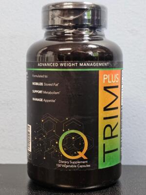 Q Sciences Q Trim Plus 150 Capsules - New / Sealed! Exp 7/26! Weight Management