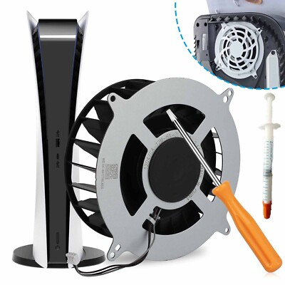 #ad #ad Internal Cooling Fan 23 Blade Replacement Part Fit for PS5 PlayStation 5 Console $26.97