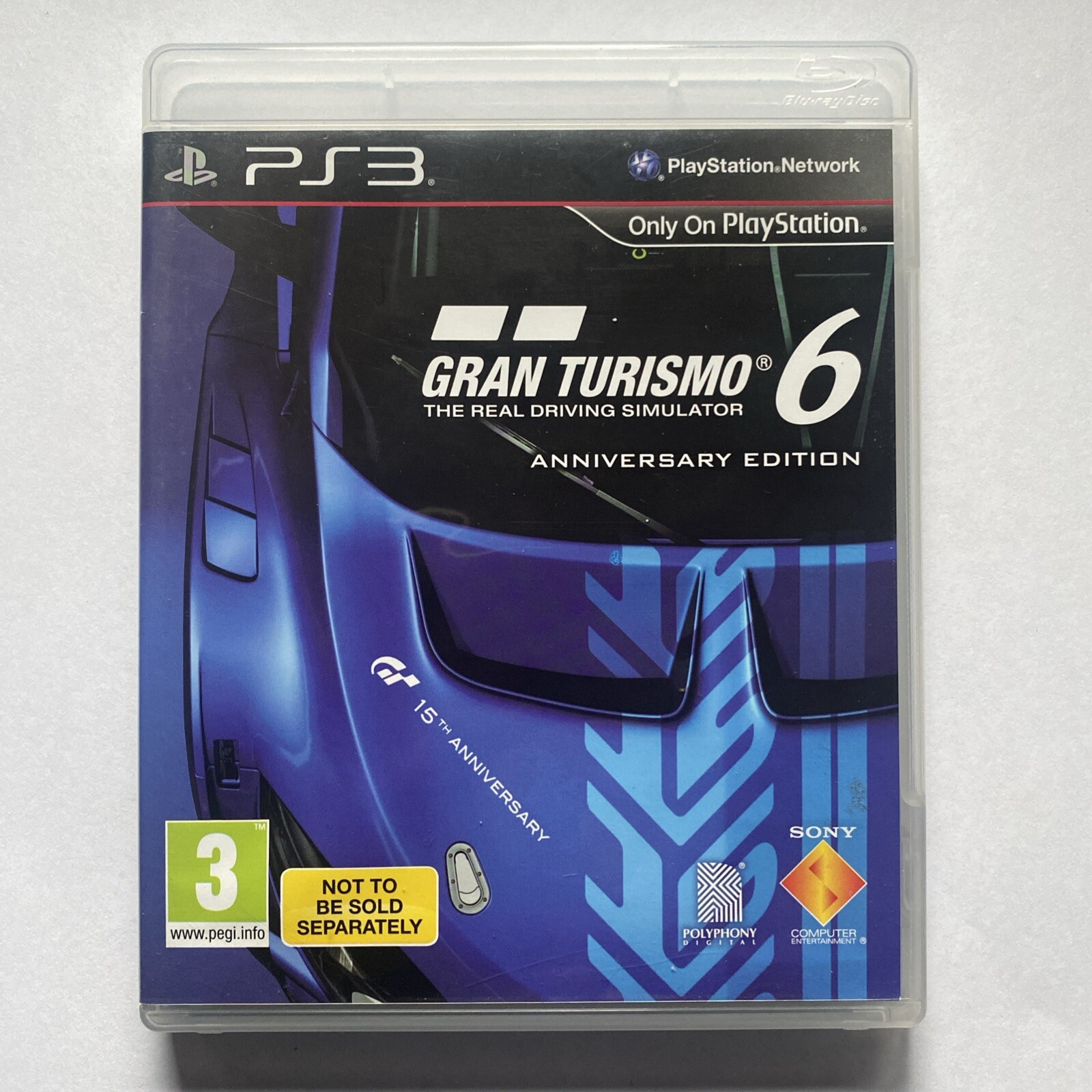 Gran Turismo 6 Anniversary Edition Sony Playstation 3/PS3 Complete With Manual