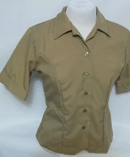 NEW Defense Logistics Agency Women's Uniform Button Down Medium Perfect Fit DLA