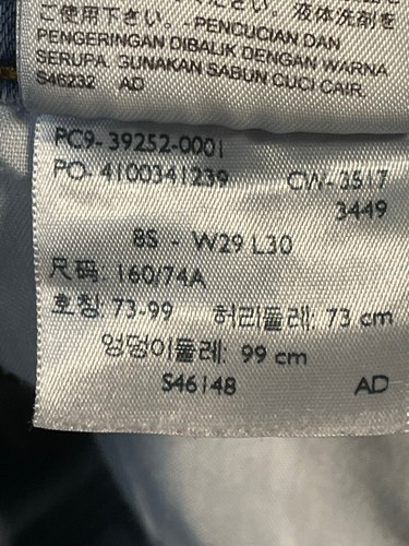 Levi's Vaqueros Mujer 8 Clásico Bota 28 x 29 Azul - Imagen 6 de 13