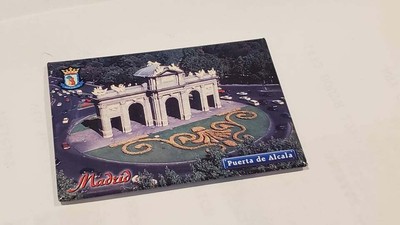 Madrid Magnet Puerta De Alcala Spain Souvenir Fridge Magnet
