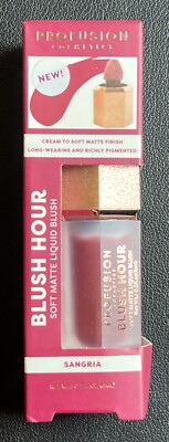ProFusion Blush Hour Soft Matte Liquid Blush SANGRIA New Sealed 0.2 fl oz (6mL)