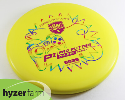 Discmania D-LINE LTD ED LORE P2 FLEX 2 *pick color/weight* Hyzer Farm disc golf