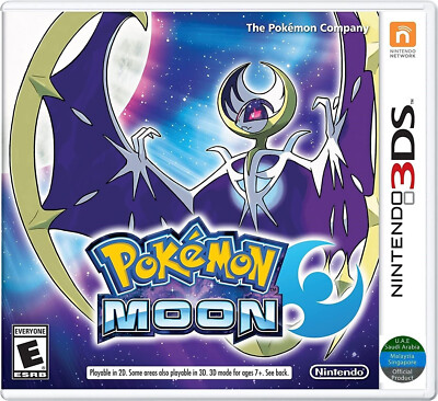 Pokemon Moon - Nintendo 3DS Brand New Factory Sealed - Fast Free Shipping!