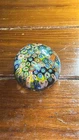 Vintage Murano Millefiori Art Glass Paperweight 3”x2.5”