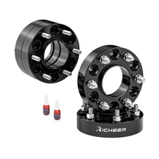 Richeer 1.5'' 6x5.5 Hub Centric Wheel Spacer for Sierra Silverado 1... Fast Ship