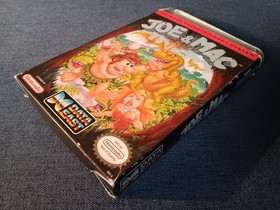 Juego Joe & Mac (Data East, 1992) NES con caja y manual ~ probado y funcionando