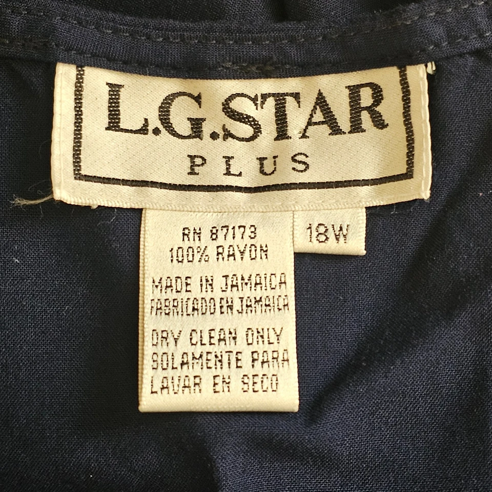 Vestido LG Star vintage para mujer 18W azul terciopelo chaleco superpuesto hombreras años 90 Foto 3 de 4