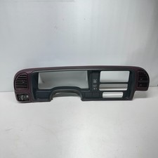 1995-1999 Obs Chevy Silverado Dash Cluster Surround Trim Gauge Bezel Red Gmt400 1995-1999 Obs Chevy Silverado Dash Cluster Surround Trim Gauge Bezel Red Gmt400