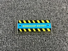 Data East Robocop Pinball Machine Playfield Plastic 830-5406-17 ORIGINAL
