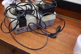 Nintendo Entertainment System NES-001 Console Only-For Parts OR Repair