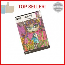 Ranger Dyan Reaveley's Dylusions Dyalog Canvas Printed Cover 5"X8"-Believe