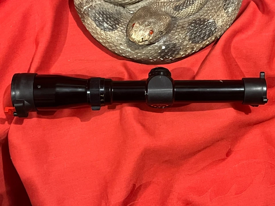 Escopo de rifle REDFIELD 2X-7X Golden Five Star COMPACTO original por volta de 1990 - Imagem 3 de 4