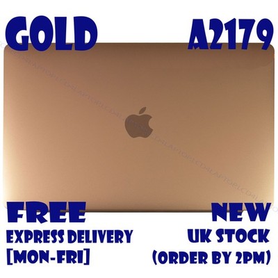 Für MacBook Air 13,3'' A2179 Bildschirm 2020 Retina LCD Baugruppe EMC 3302 Gold UK
