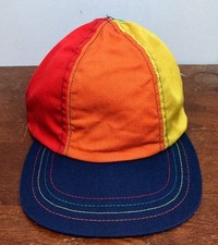 Cute Unisex Interstellar Propeller Rainbow Color Cap Hat School Boy Fancy Cap