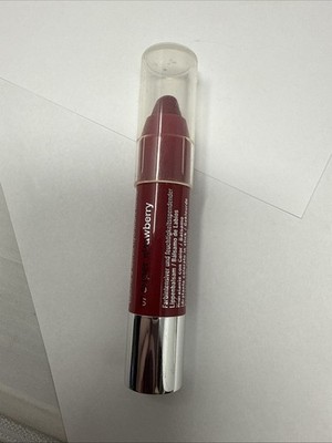 Clinique Chubby Stick Lip Colour Balm 07 Super Strawberry 0.1oz/3g Full sz NWOB