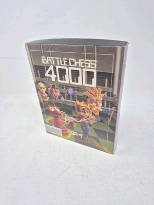 Battle Chess 4000 - Interplay- PC IBM Big Box - Very Good