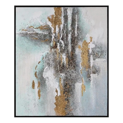 Uttermost Mountain Mist Wood Hand Painted Canvas in Multi-Color - Picture 4 of 8