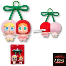 100% Autenthic Popmart CryBaby Crying For Love (Love You Cherry Much) Plush Cute