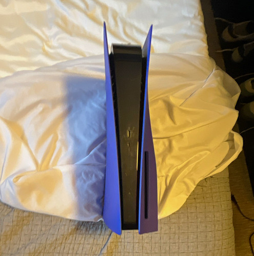 Sony PlayStation 5 PS5 Disc Version Home Console w/ Purple Side Plates