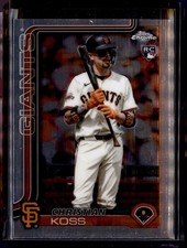 2025 Topps Chrome Update #USC26 Christian Koss Prism Refractors