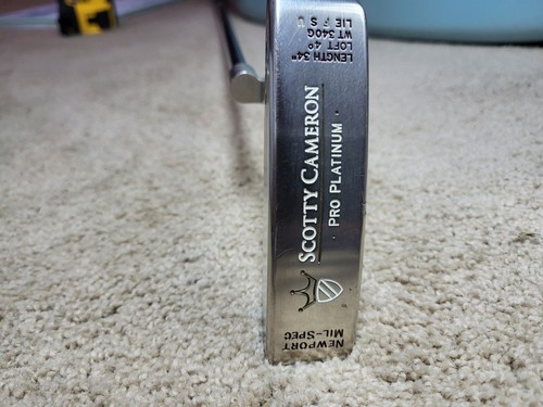 Scotty Cameron Pro Platinum Newport Mil-Spec Putter 34", 340gram, RH - Picture 5 of 9