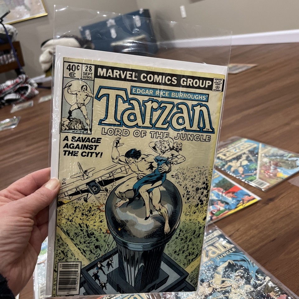 Marvel Comics Group Edgar Rice Burroughs Tarzan, Lord Of The Jungle 12 ...