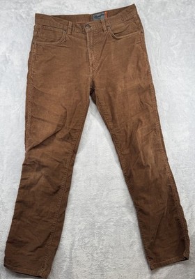 Wrangler Arizona Stretch Corduroy Trousers Brown 1947 Jeans Men s 33x32