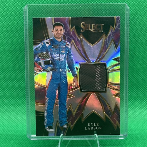 2024 Panini Select - Sparks Kyle Larson #S-KLS Flash Prizm (MEM) - 第 1/2 張圖片