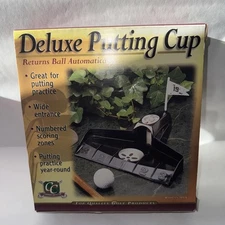Clubhouse Collection Deluxe Putting Cup Electric/Returns Ball Automatically!