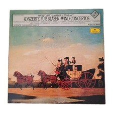 Mozart: Wind Concertos – Karl Böhm / Vienna Philharmonic – DG 2xLP 415 998-1 VG+