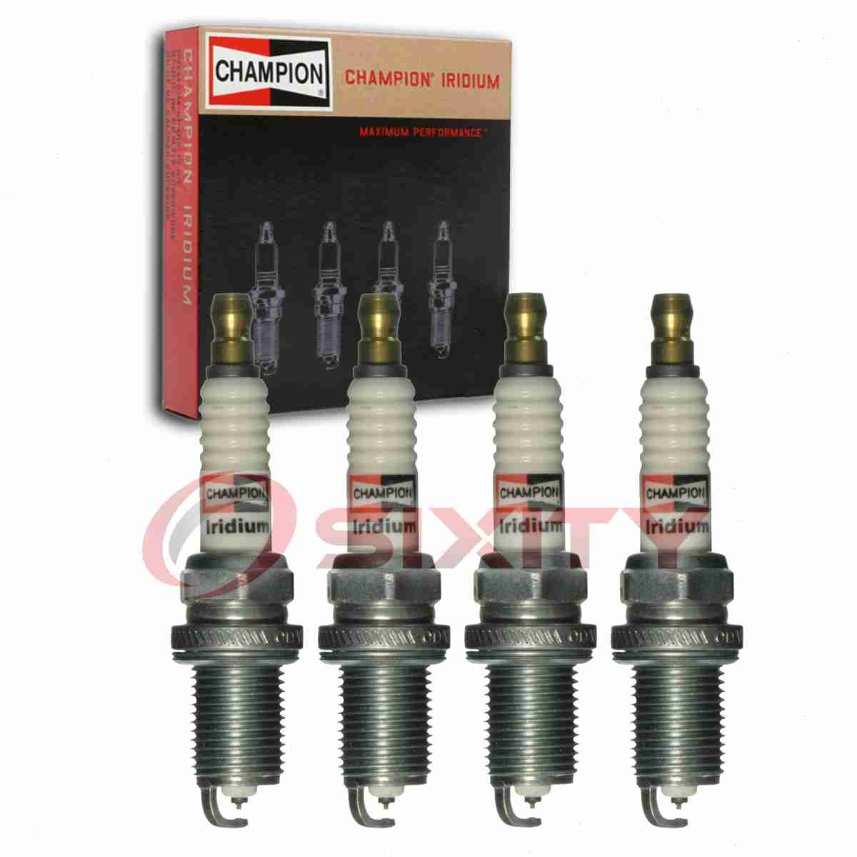 4 pc Champion Iridium Spark Plugs for 2011-2017 Audi Q5 2.0L L4 Ignition xq