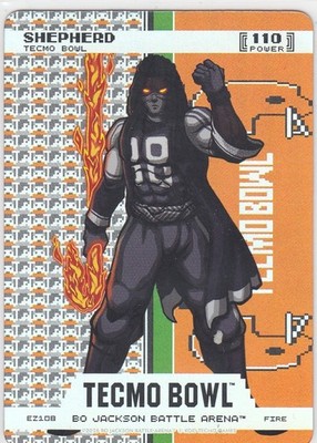 Bo Jackson Battle Arena Tecmo Bowl Endzone Fire 110 Shepherd CeeDee Lamb ZY