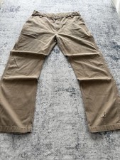 Carhartt Trousers Mens W36 L34 Brown Straight Relaxed Workwear Carpenter