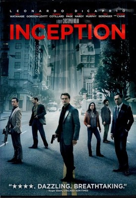 Inception DVD 2010 Christopher Nolan Leonardo DiCaprio Special Features