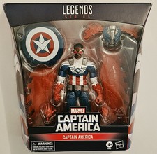 MARVEL LEGENDS SERIES CAPTAIN AMERICA SAM WILSON SYMBOL OF TRUTH DELUXE FIGURE