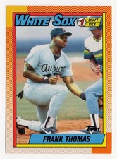 1990 Topps Baseball Frank Thomas Rookie Card!! NM-MT or Better!!