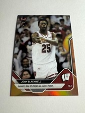 18/25* John Blackwell Eclipses 1k - 2025-26 Bowman U NOW® Basketball Card 24