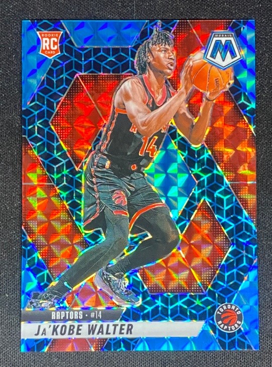 JaKobe Walter 2024-25 Panini Mosaic RC Molten /25 #234