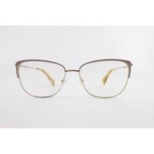 Longchamp LO2144 107 Gold Mauve Cat Eye Eyeglass Frames 54-15-140 Womens Eyewear