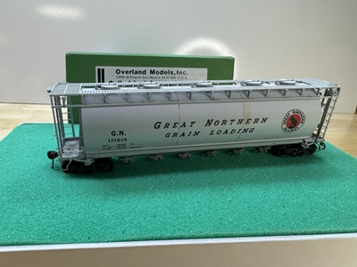 #ad Great Northern Cylindrical Covered Hopper Hc 60 HO Painted Omi Overland $200.00