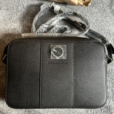 Origami Owl Black Cross body purse w/locket NEW