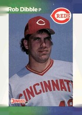 1989 Donruss #426 Rob Dibble