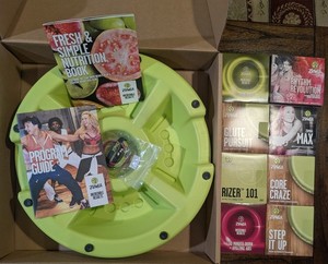 Zumba Aerobic Step Fitness Stepper Riser Nutrition Book 7 DVDs, 2 CDs New Unused