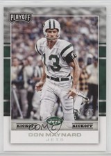 2017 Panini Playoff Kick Off 102/299 Don Maynard #158 HOF 07qw