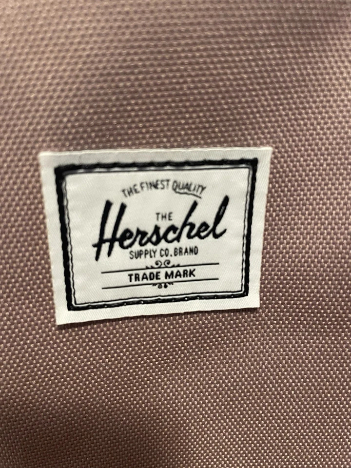 Herschel Supply Co. Mica 托特包拉链单肩包可携带所有灰玫瑰全新带标签 — 第 2/4 张图片